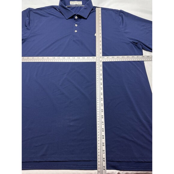 Holderness Bourne Golf Polo Shirt Men 3XL Navy The Anderson Tailored Fit *LOGO* - Picture 6 of 9